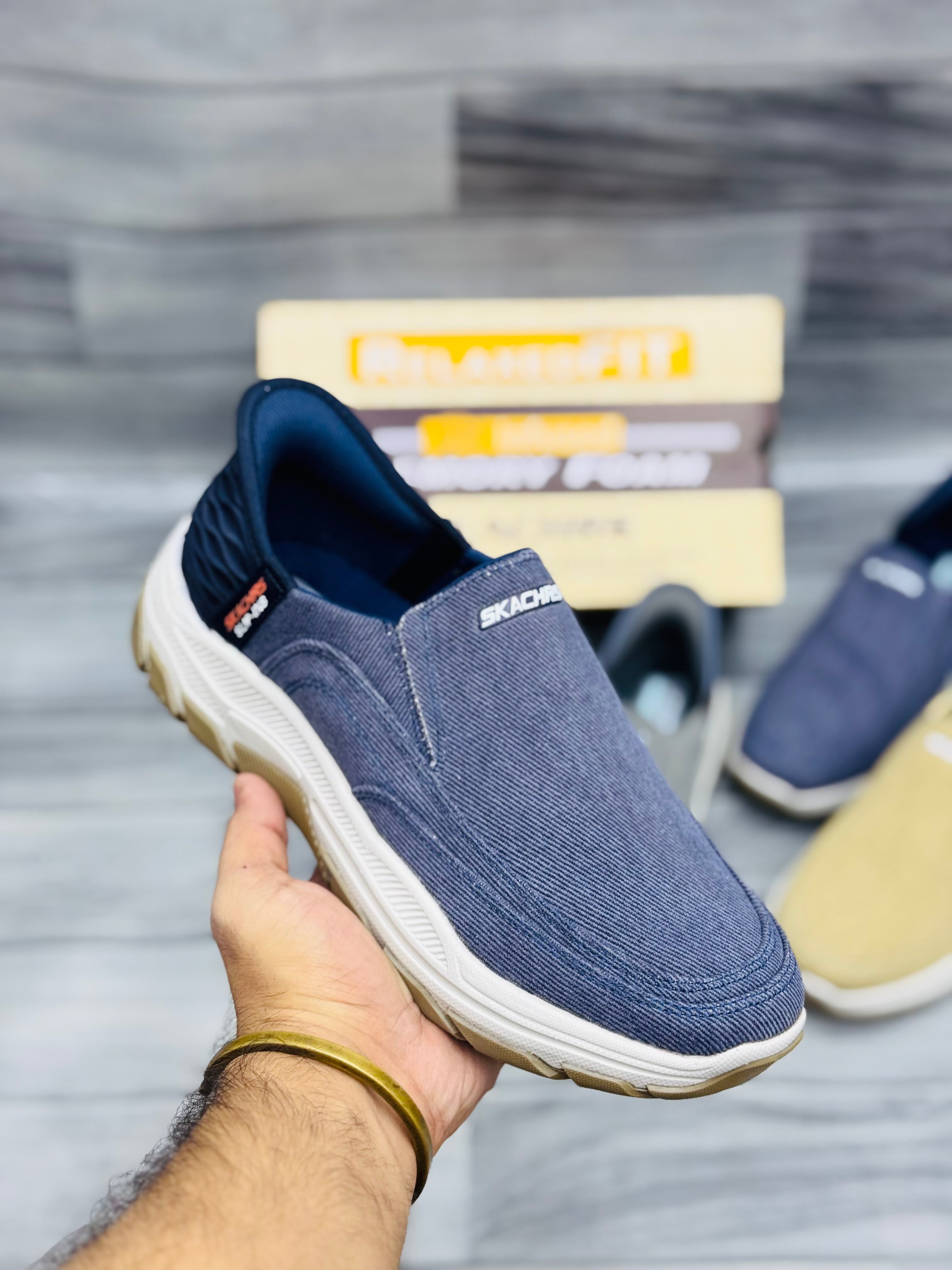 Skechares denim memory foam medicated