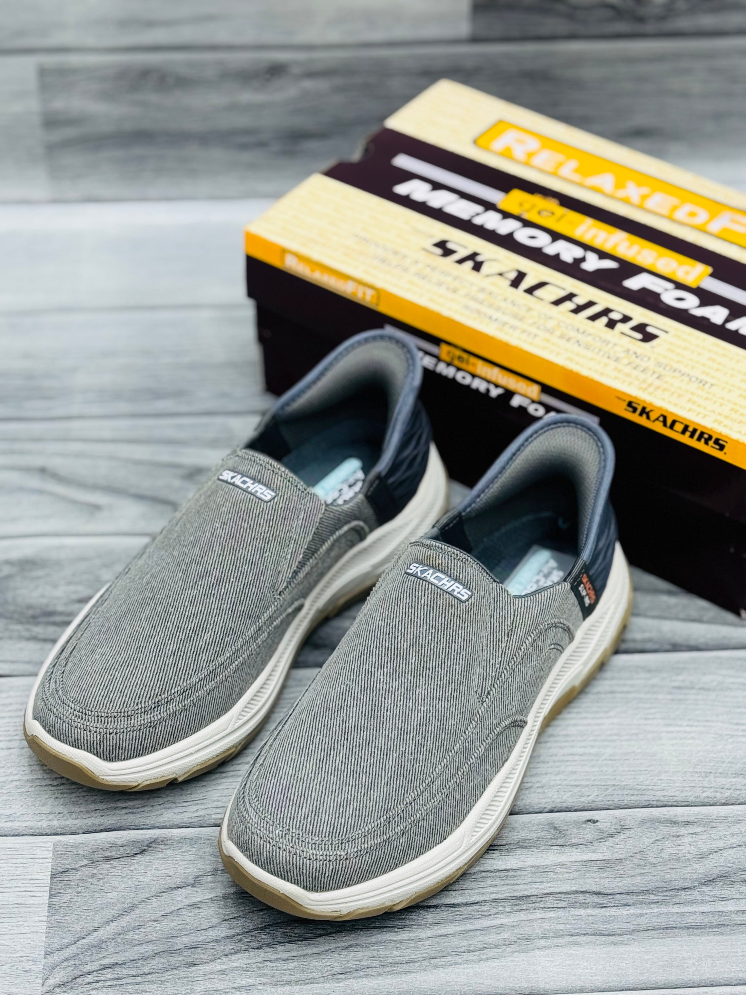 Skechares denim memory foam medicated