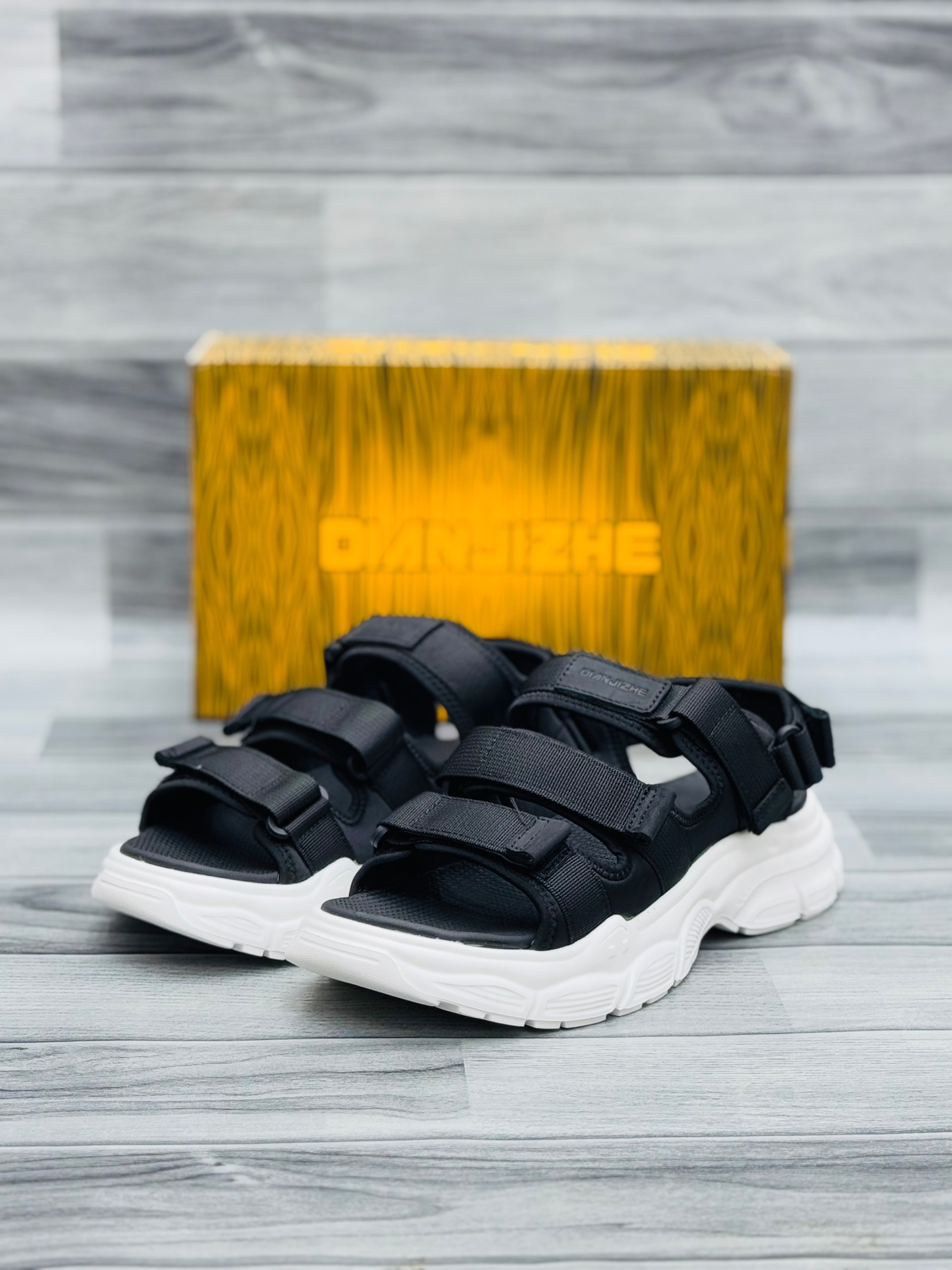 Dianjizhe Men's Recovery Slides & Athletic Sandals