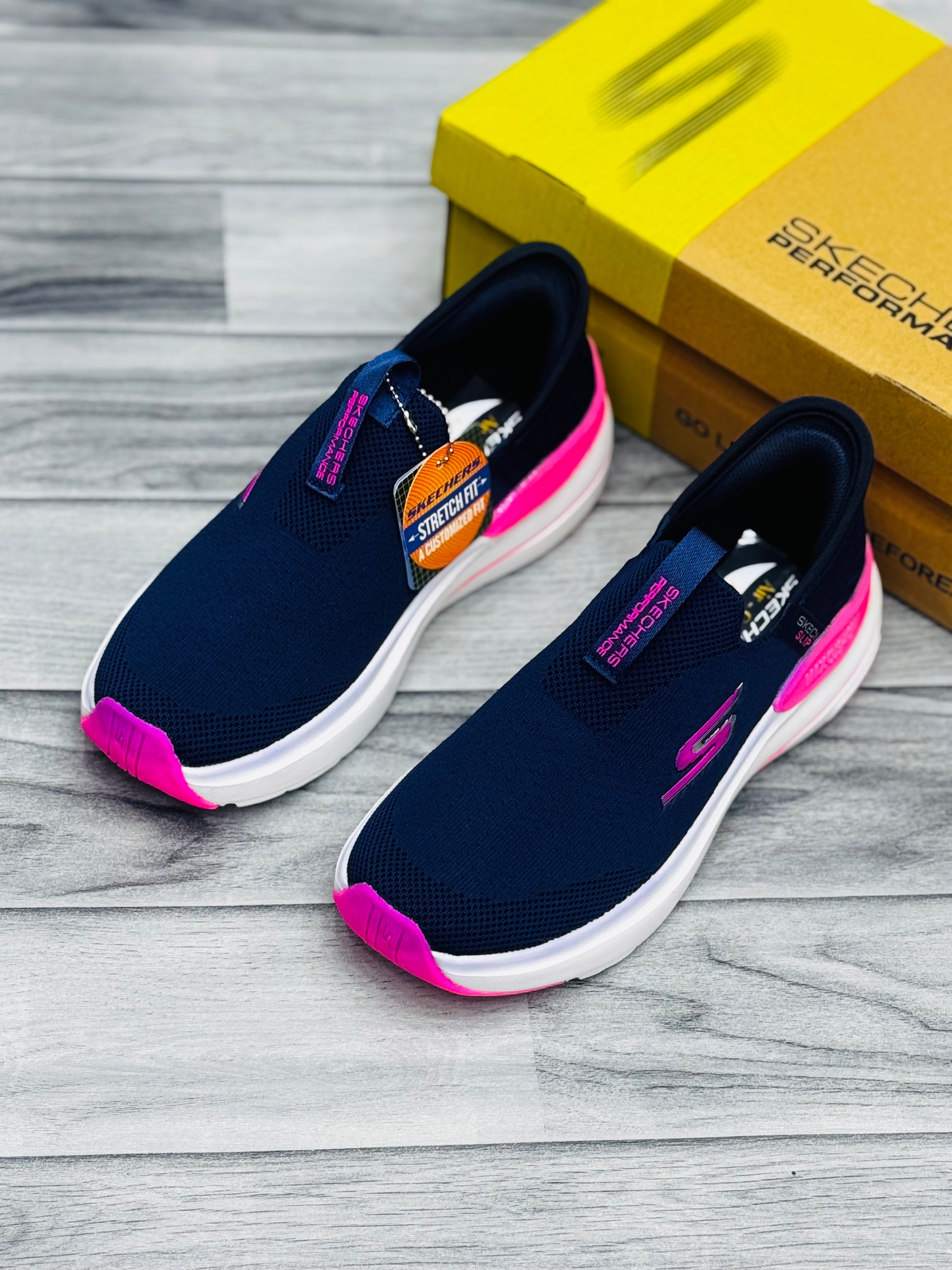 Skechars hyper burst slip in memory foam medicated women’s