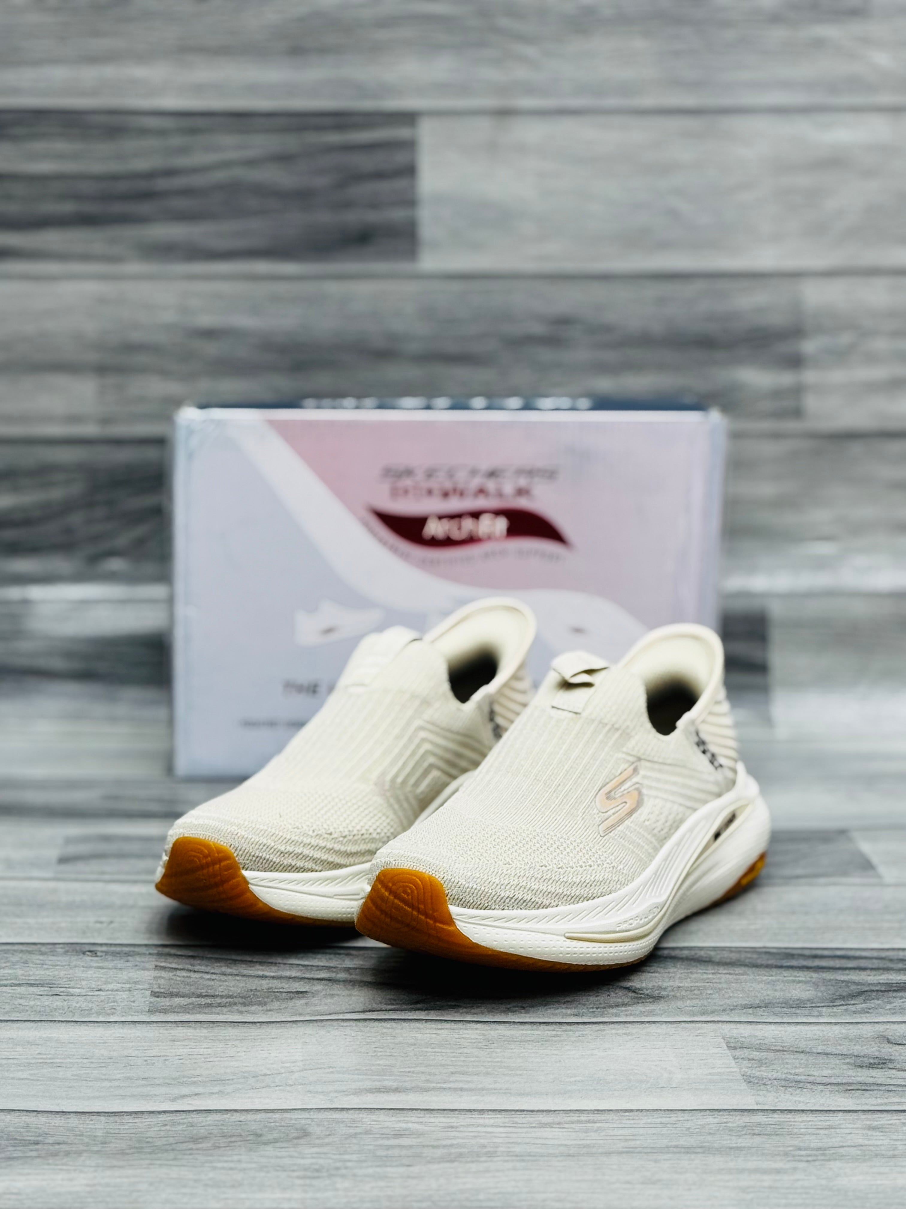 Skechars archfit slip in memory foam medicated