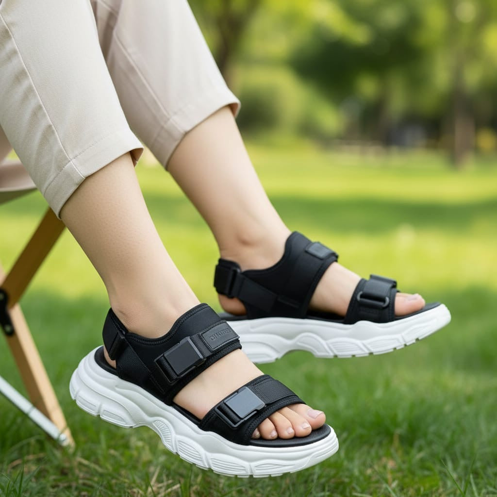 Dianjizhe Men's Recovery Slides & Athletic Sandals