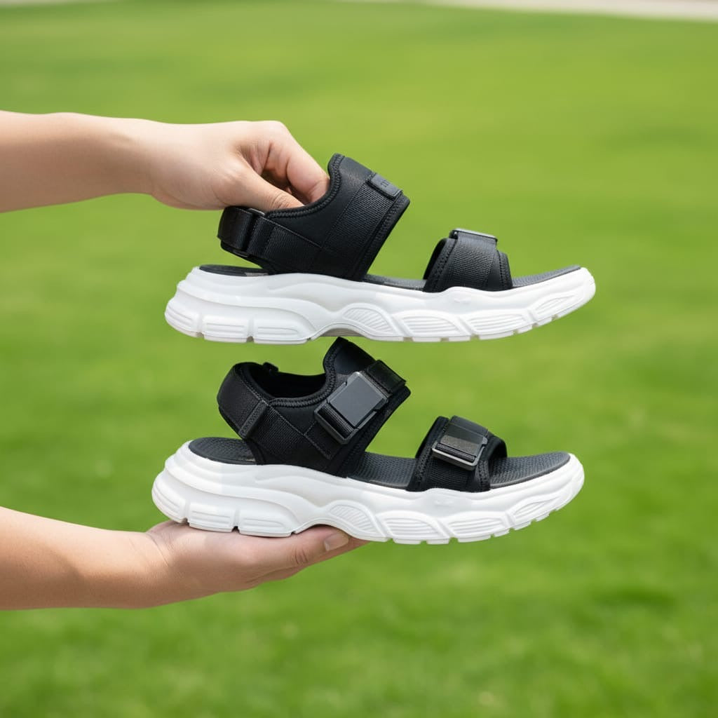 Dianjizhe Men's Recovery Slides & Athletic Sandals