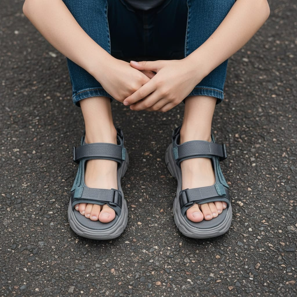 Dianjizhe Men's Recovery Slides & Athletic Sandals