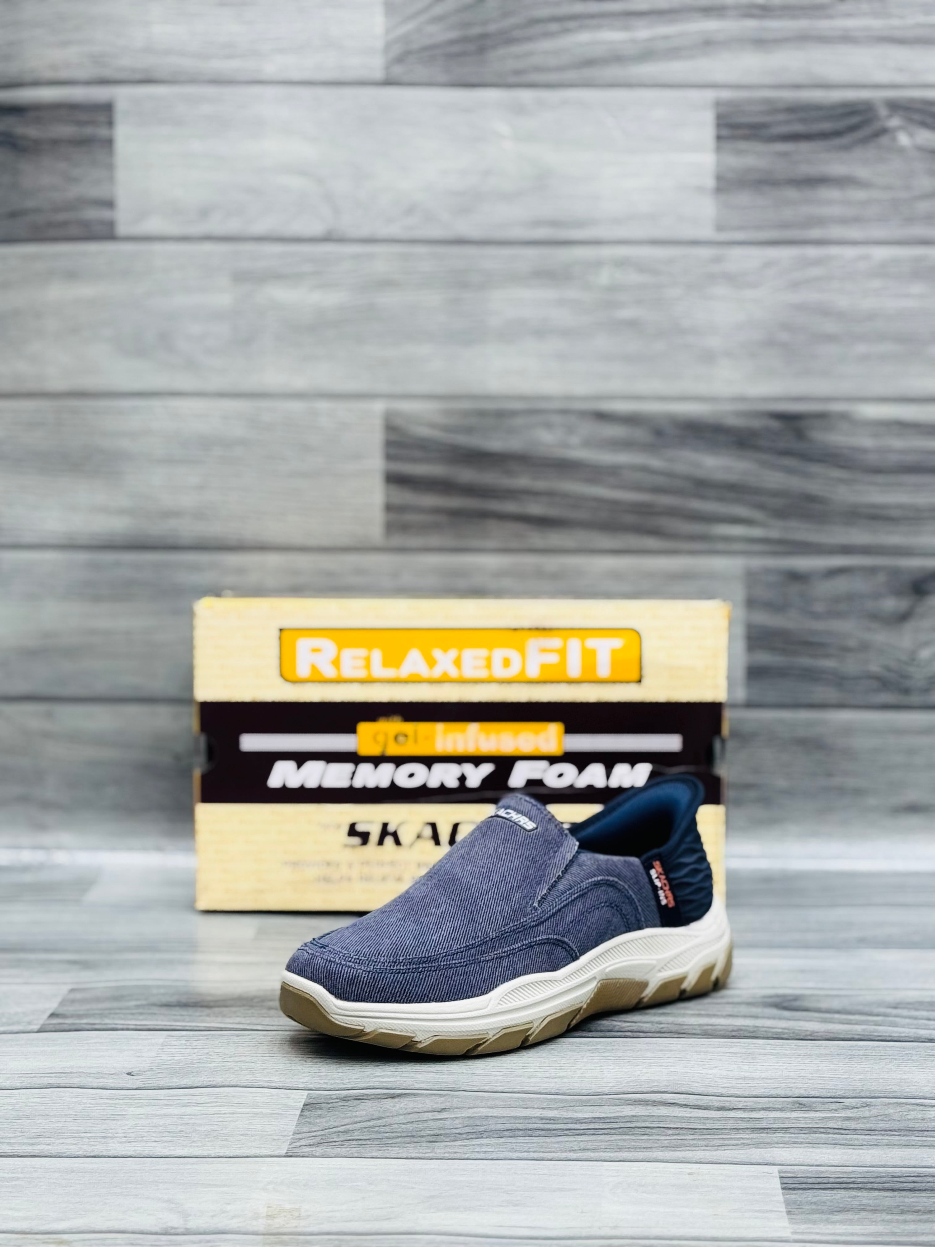 Skechares denim memory foam medicated