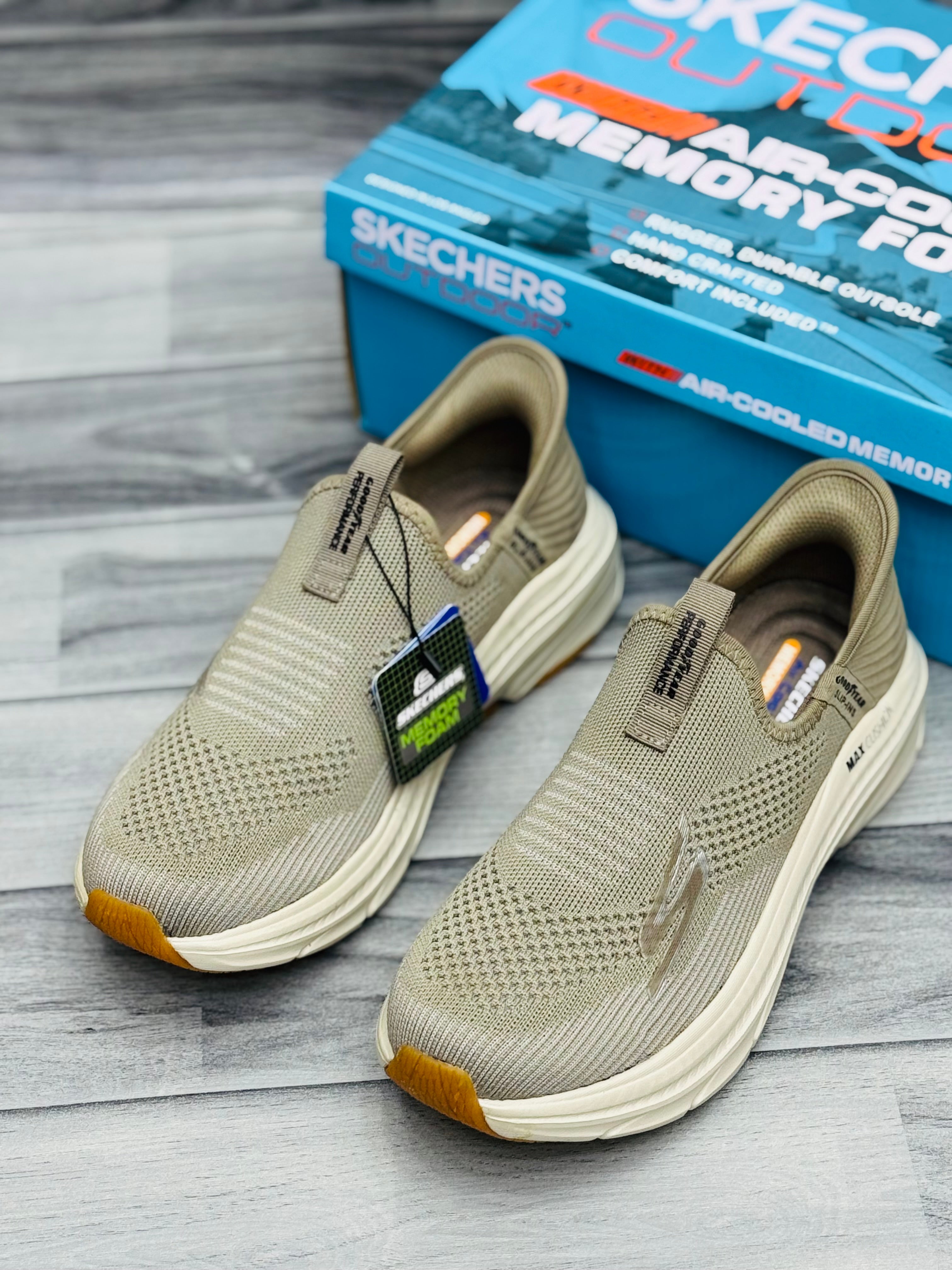 Skechars archfit fax slip in memory foam medicated