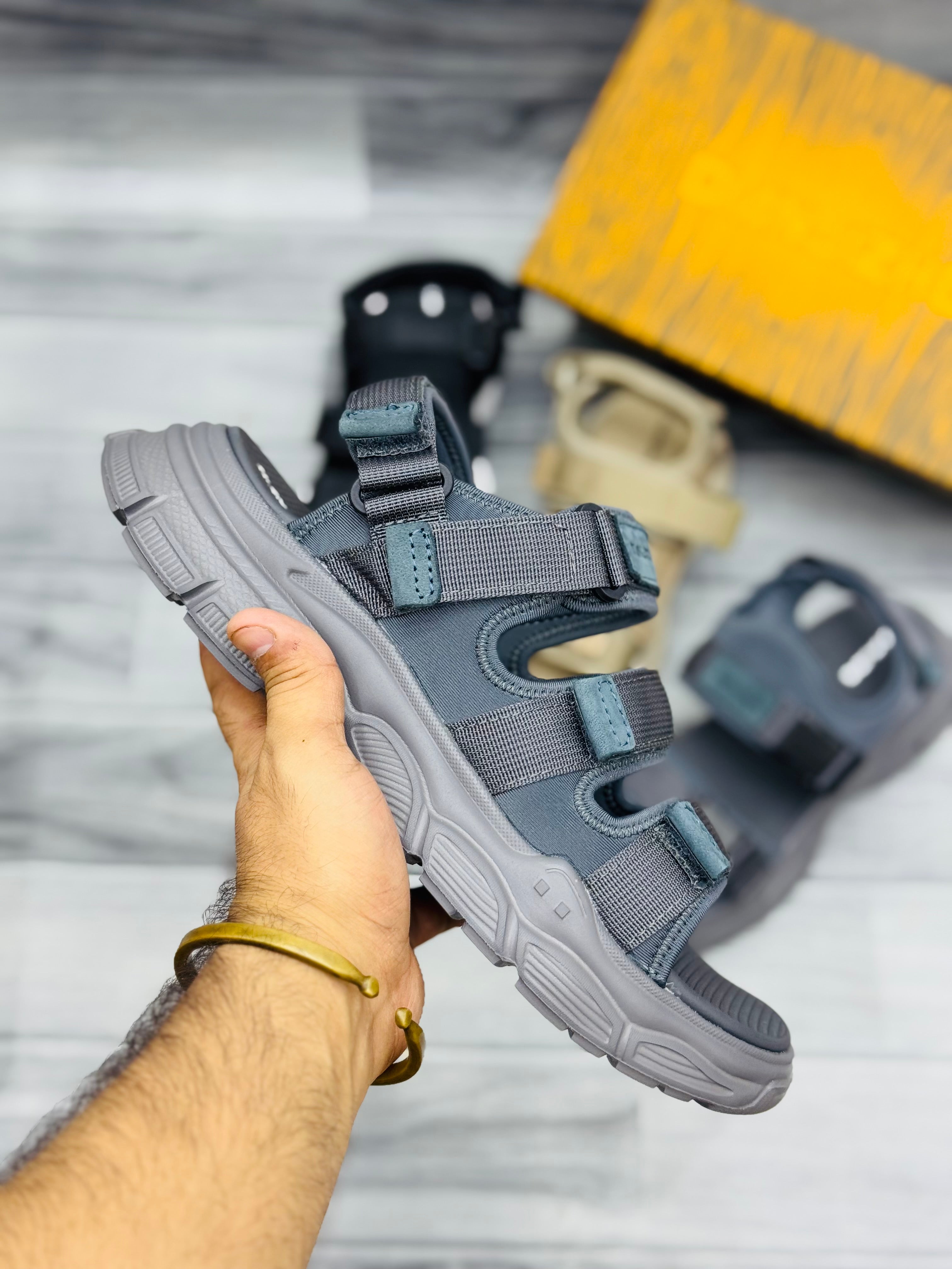 Dianjizhe Men's Recovery Slides & Athletic Sandals