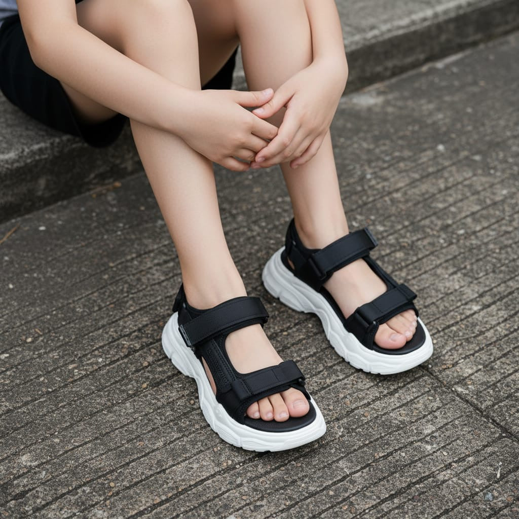 Dianjizhe Men's Recovery Slides & Athletic Sandals