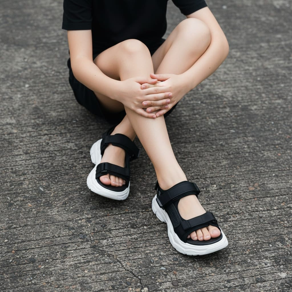 Dianjizhe Men's Recovery Slides & Athletic Sandals