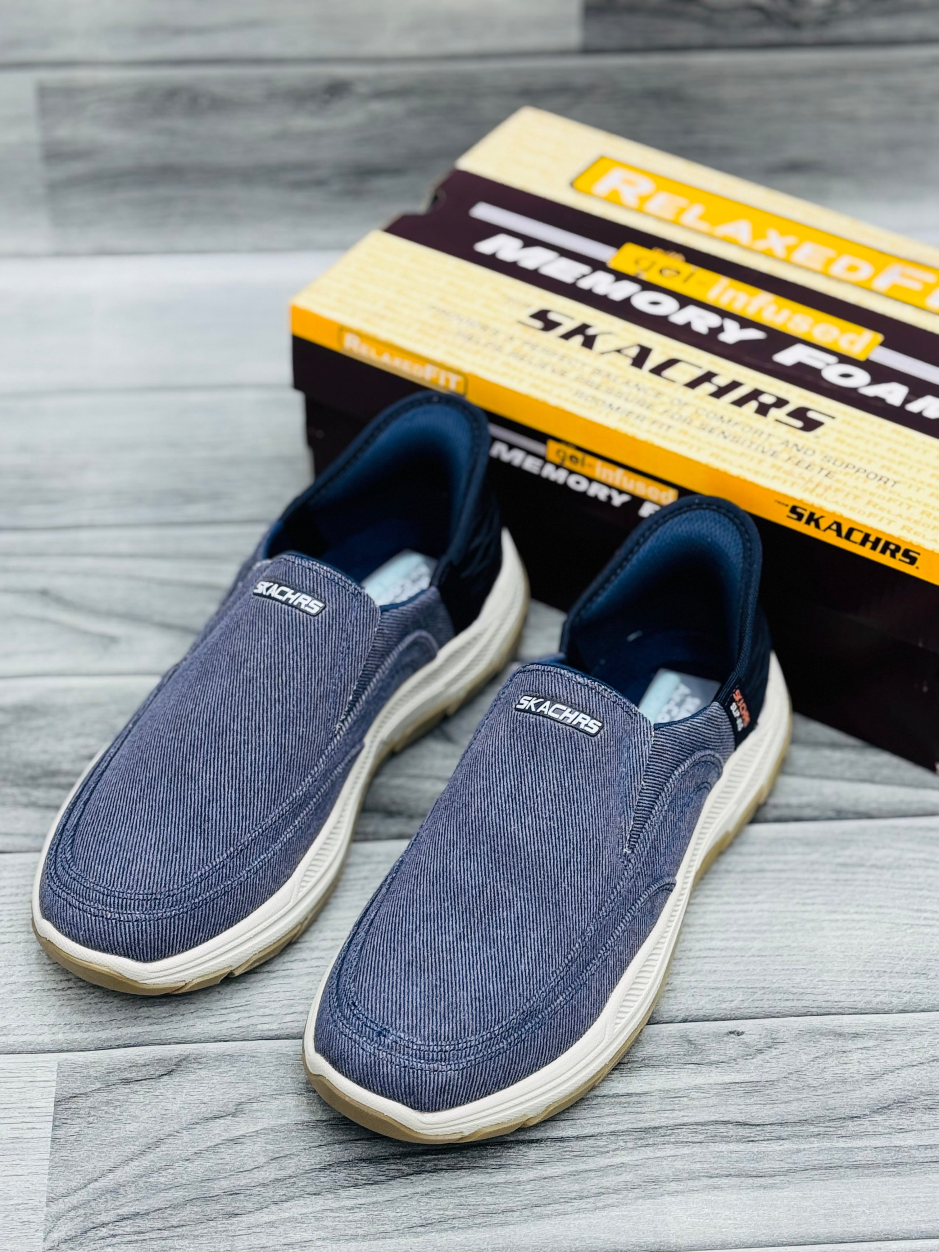 Skechares denim memory foam medicated