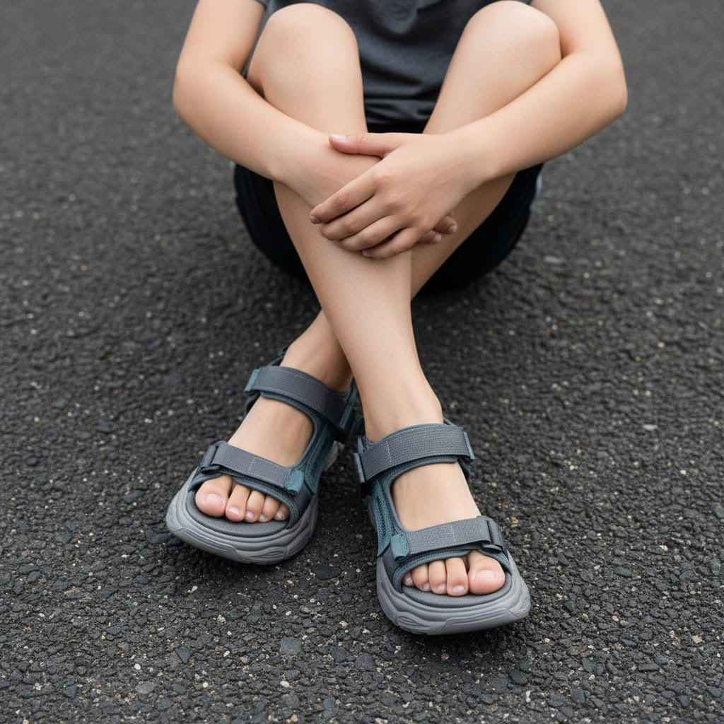 Dianjizhe Men's Recovery Slides & Athletic Sandals