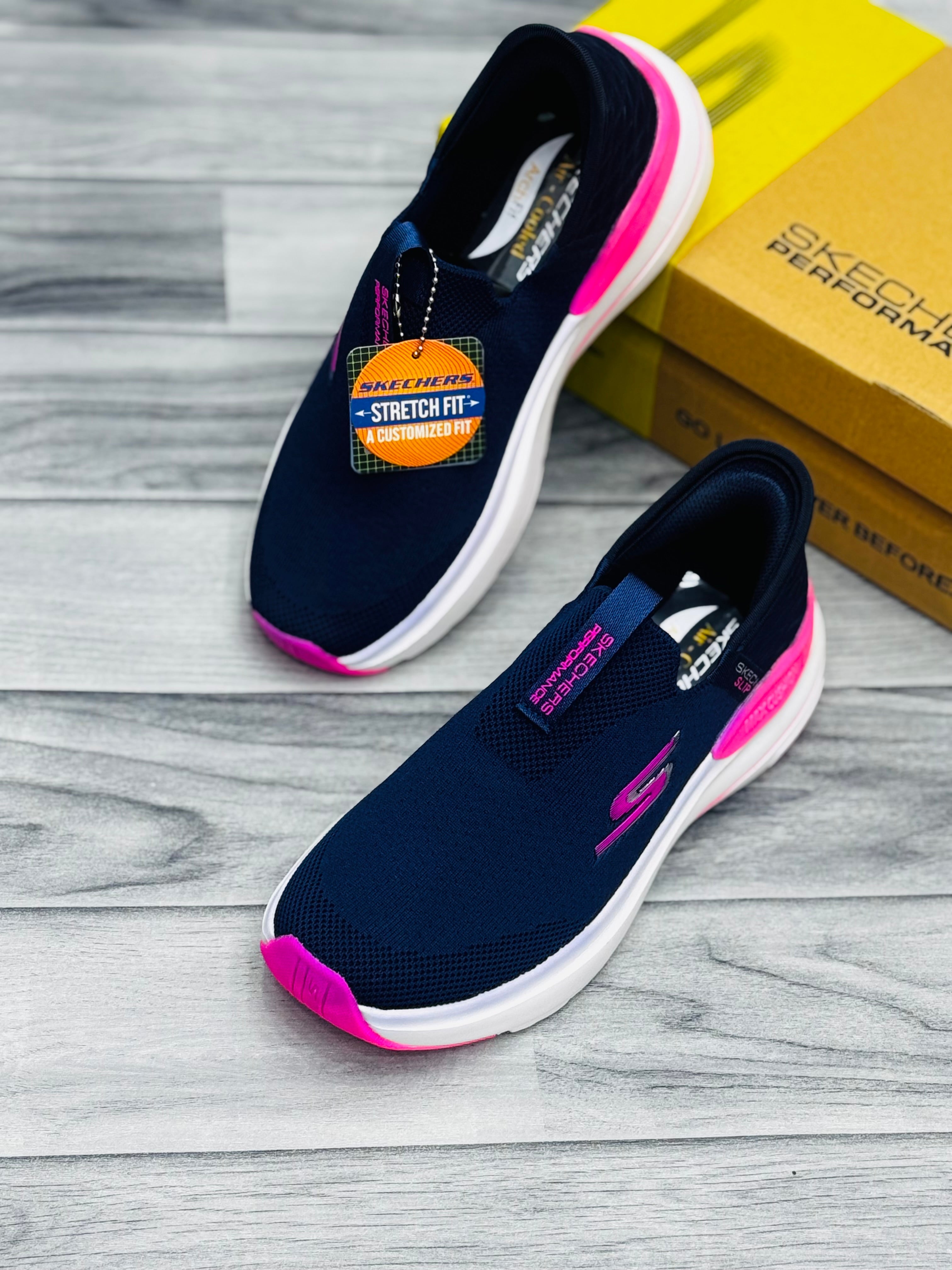 Skechars hyper burst slip in memory foam medicated women’s
