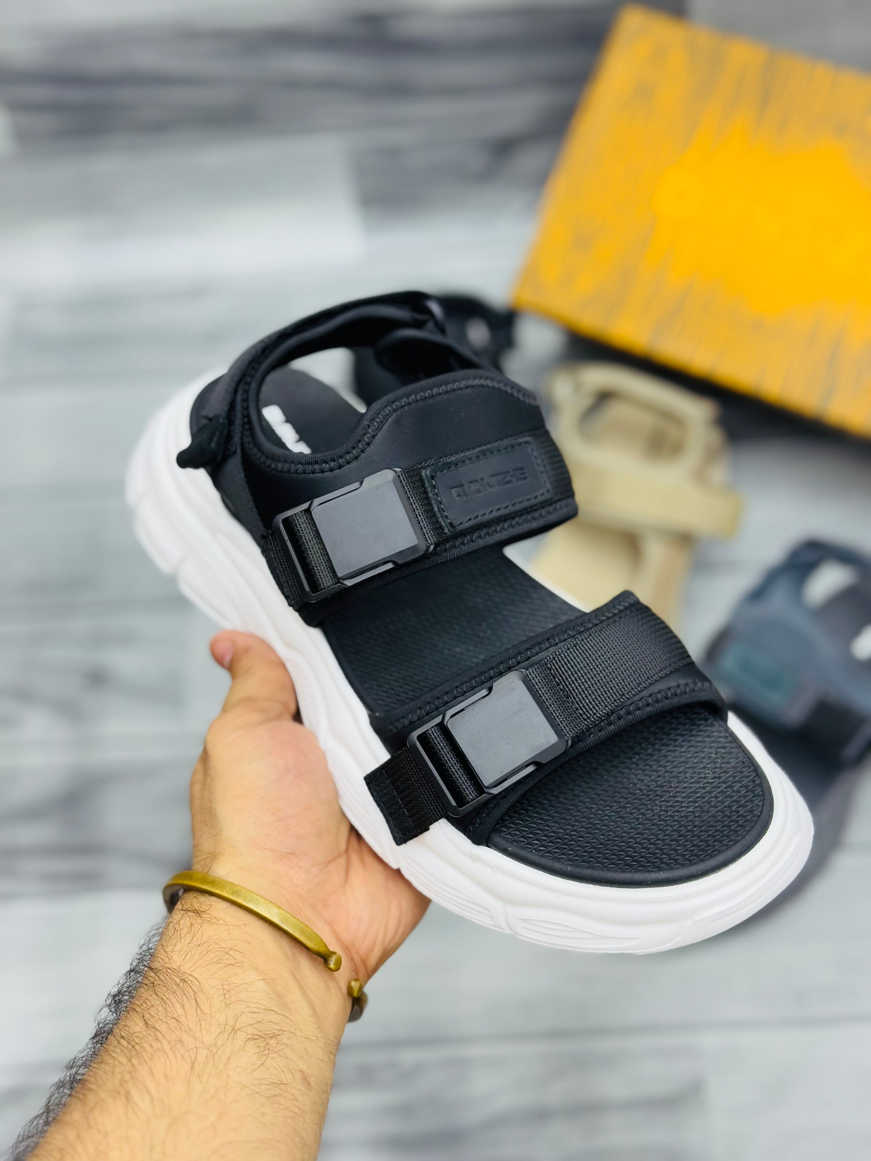 Dianjizhe Men's Recovery Slides & Athletic Sandals