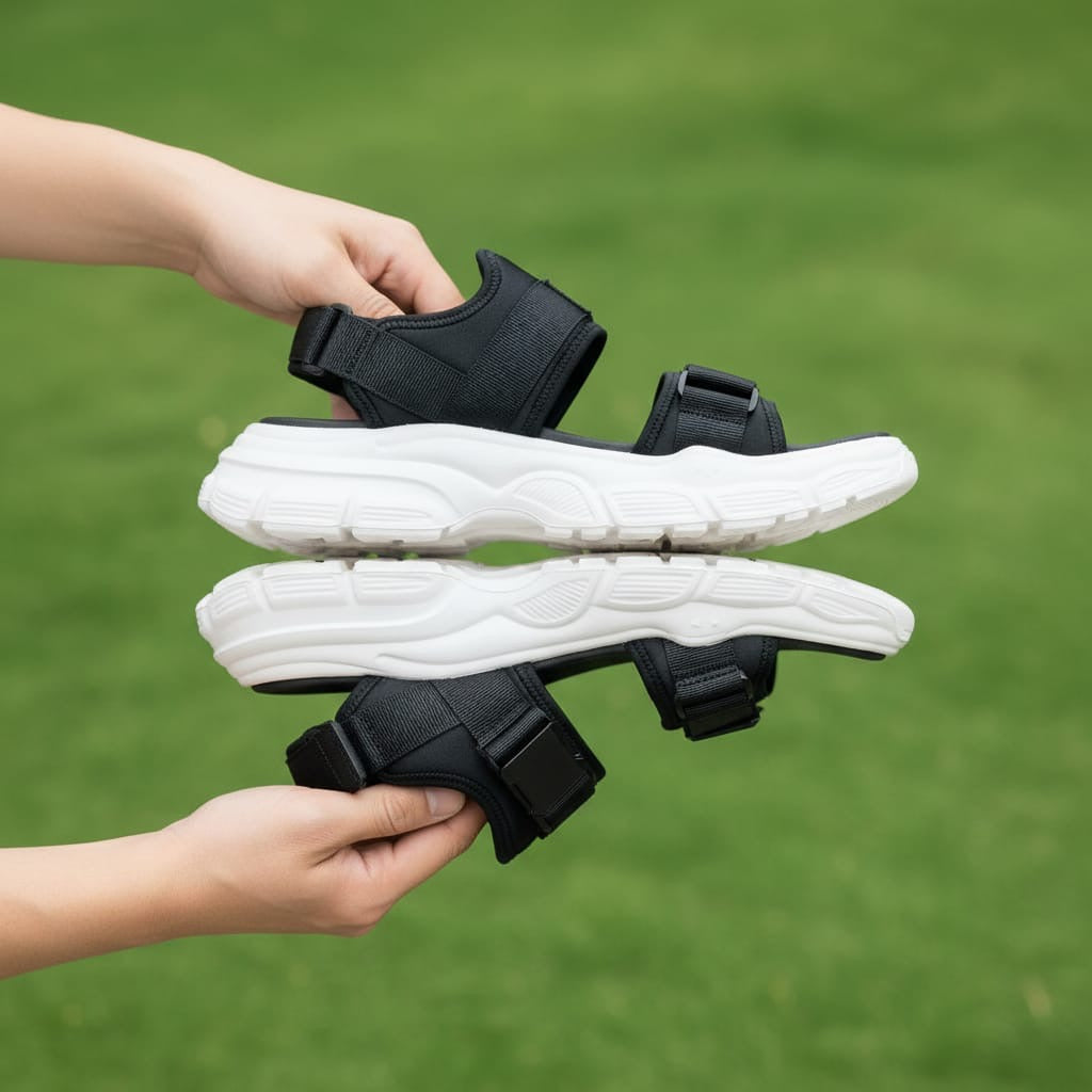 Dianjizhe Men's Recovery Slides & Athletic Sandals