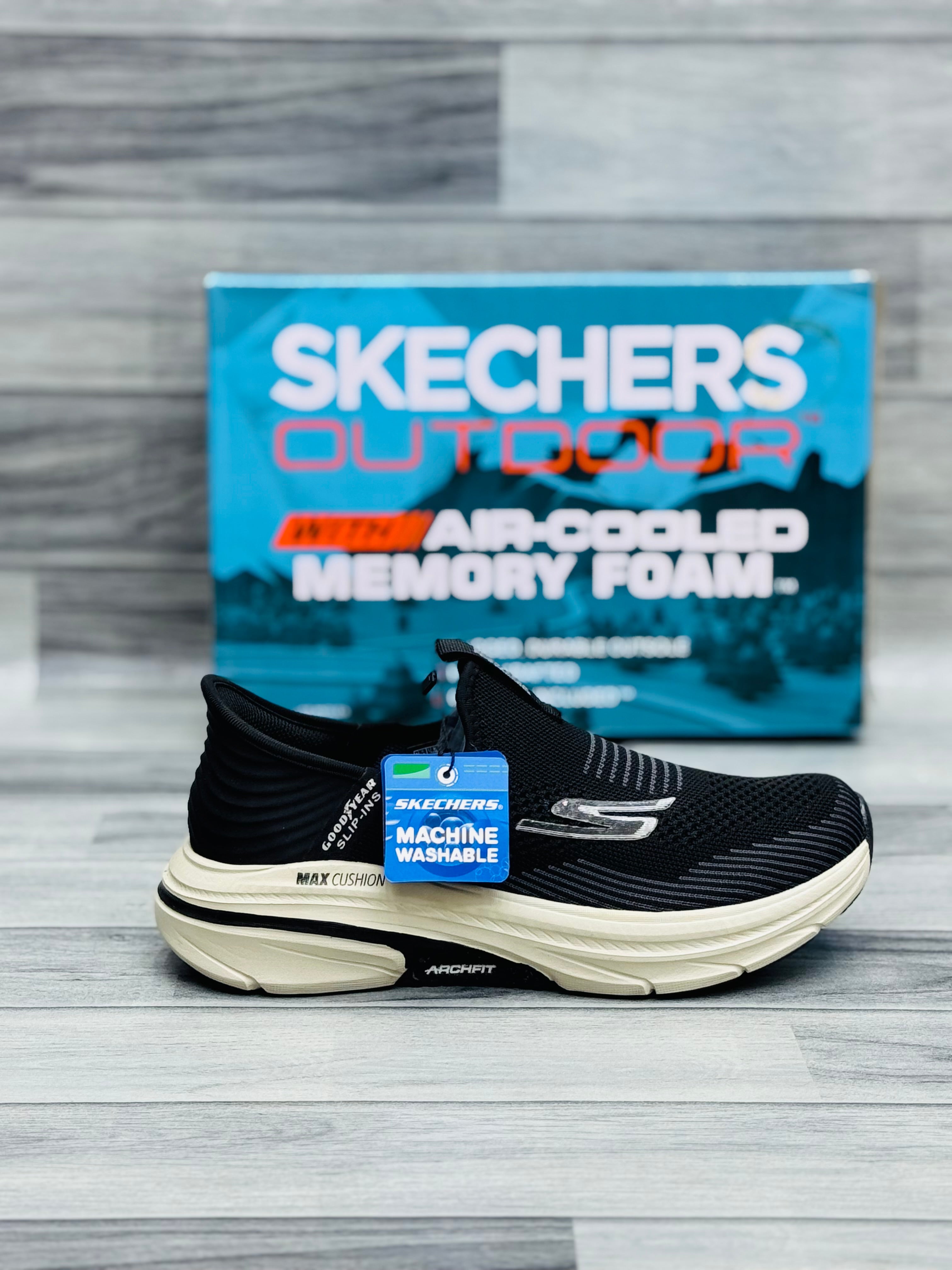 Skechars archfit fax slip in memory foam medicated