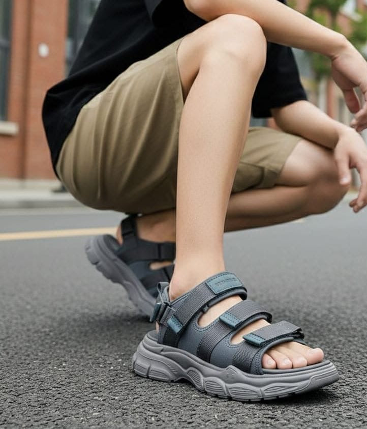 Dianjizhe Men's Recovery Slides & Athletic Sandals