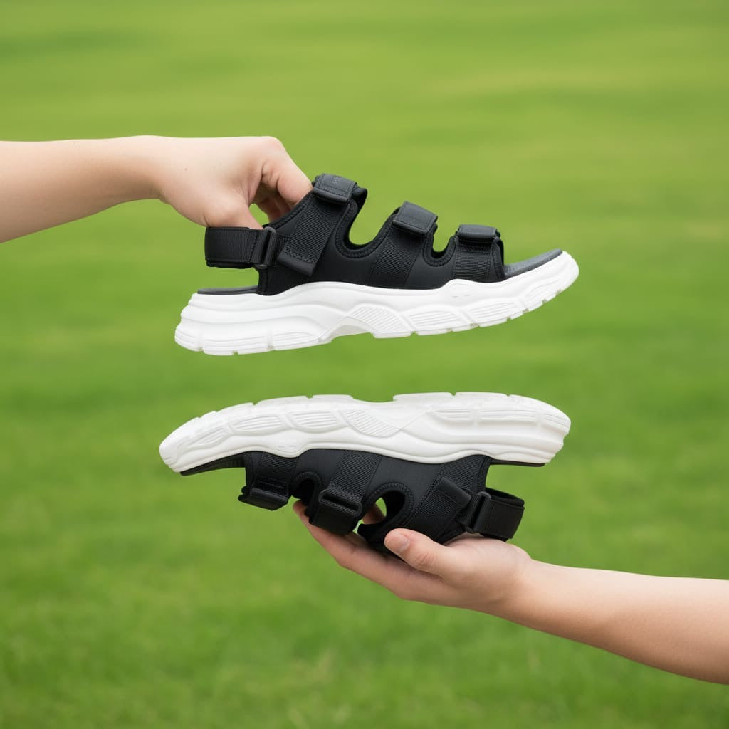 Dianjizhe Men's Recovery Slides & Athletic Sandals