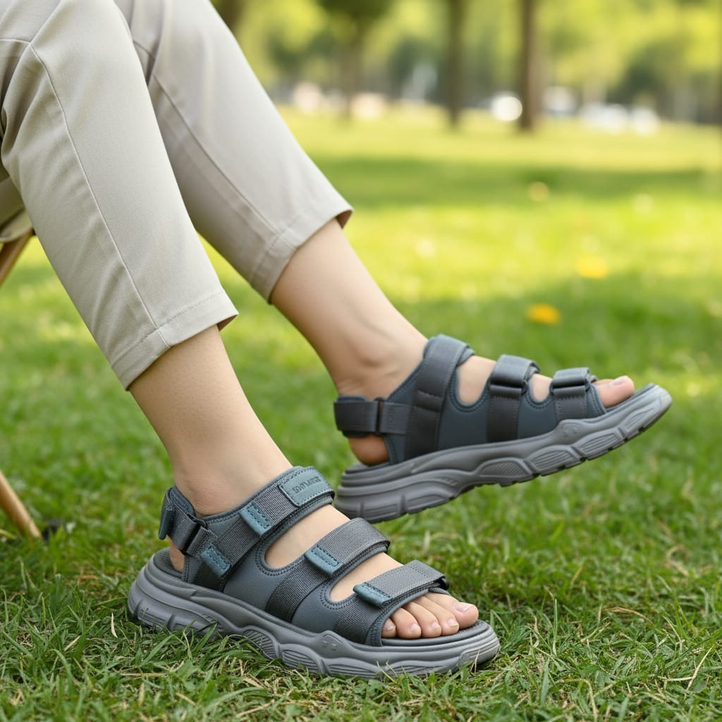 Dianjizhe Men's Recovery Slides & Athletic Sandals