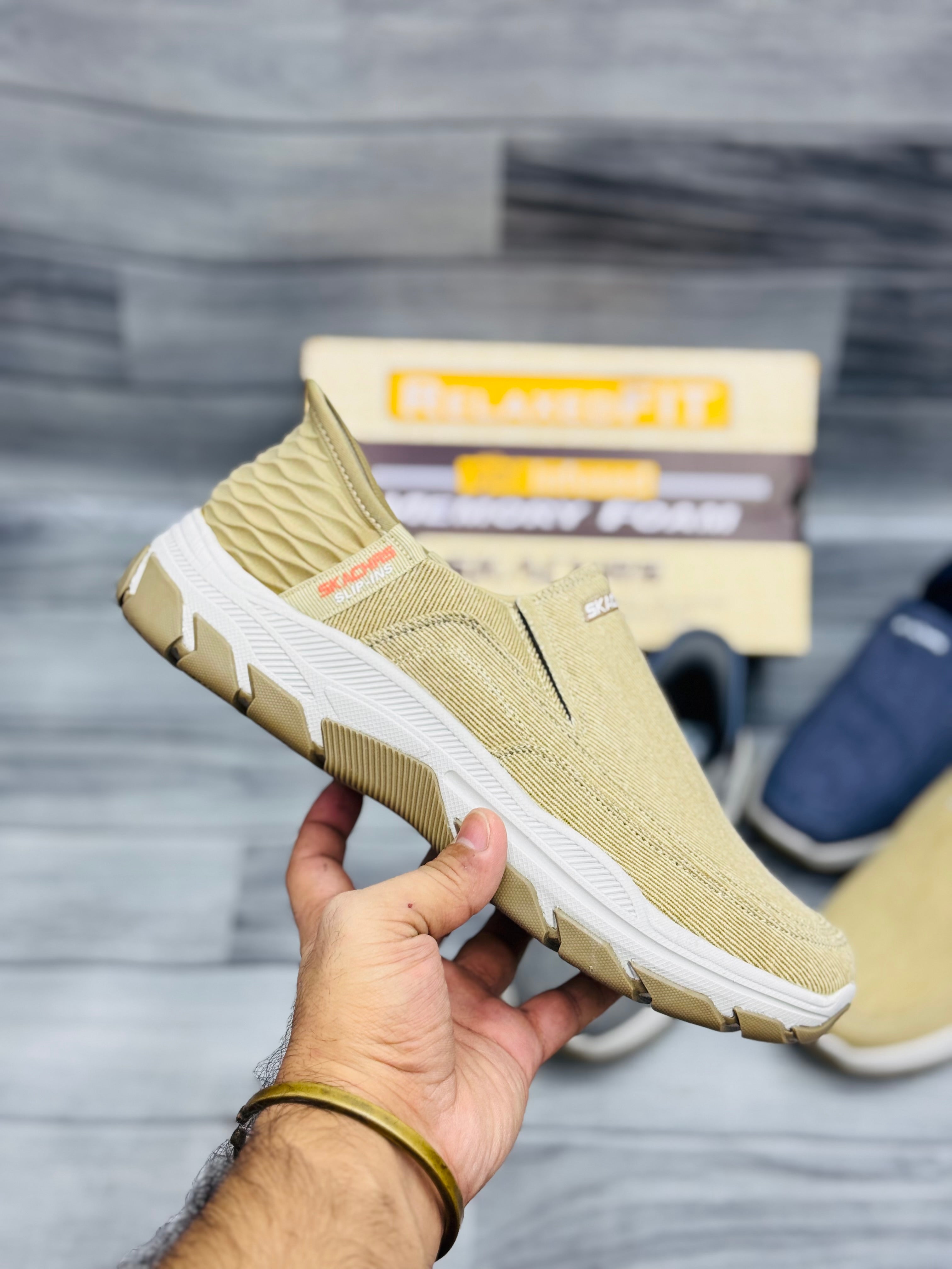Skechares denim memory foam medicated