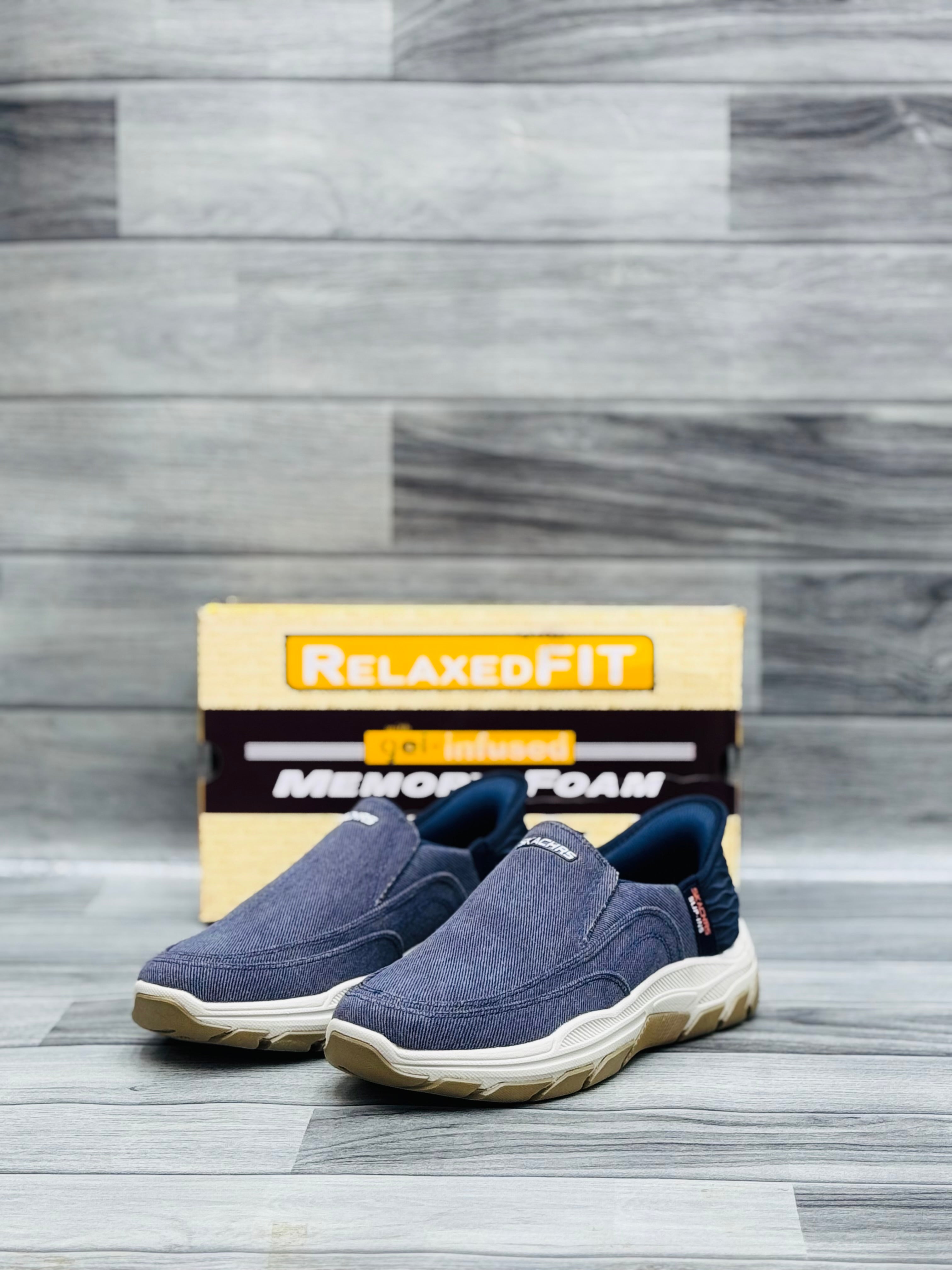 Skechares denim memory foam medicated